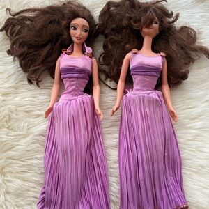 Mattel Disney Hercules Fashion Secrets Megara dolls